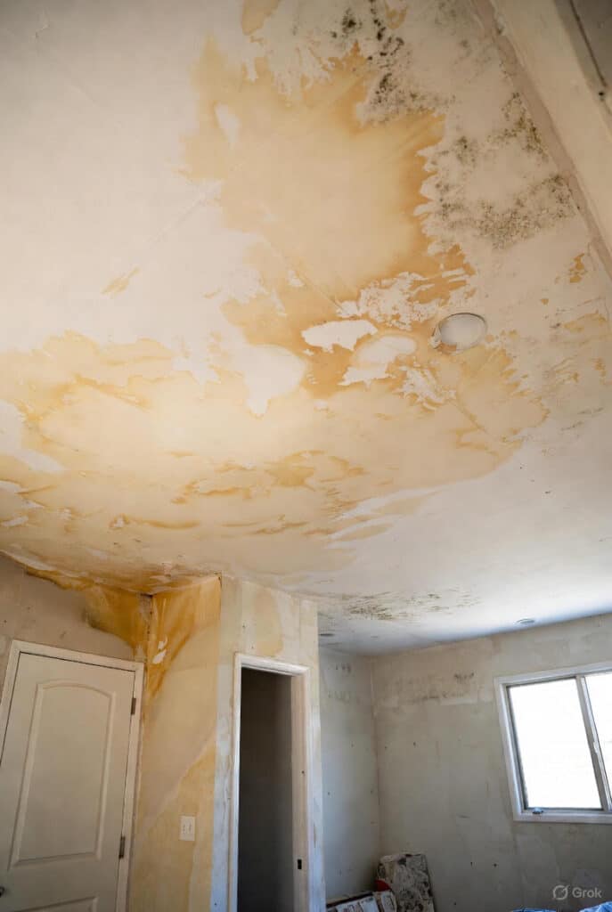 נזקי מים נסתרים בקירות ובתקרות