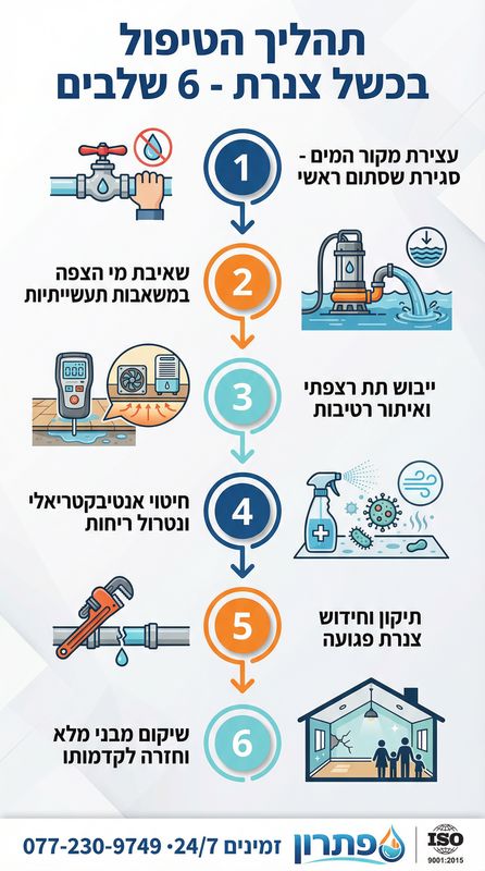 טיפול בכשל בצנרת