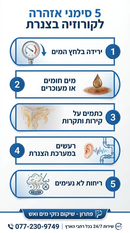 סימני אזהרה בקורוזיה